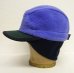 画像3: 90'S PATAGONIA "SYNCHILLA DUCKBILL CAP" フリースキャップ ブルー USA製 (VINTAGE)