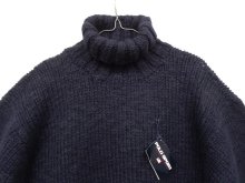 他の写真2: 90'S POLO SPORT "HAND KNIT" モヘア混 タートルネック ニット DK NAVY (DEADSTOCK)