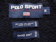 他の写真1: 90'S POLO SPORT "HAND KNIT" モヘア混 タートルネック ニット DK NAVY (DEADSTOCK)