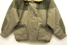 他の写真3: 90'S EDDIE BAUER 黒タグ 襟ボア付き B-3 ジャケット (VINTAGE)