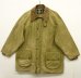 画像1: 70'S BARBOUR 1クレスト "GAMEFAIR" オイルドジャケット KHAKI イングランド製 (VINTAGE) (1)