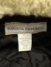 画像10: 90'S BANANA REPUBLIC 裏地キルティング シープスキン耳当て付き レザーキャップ USA製 (VINTAGE)