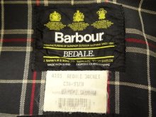他の写真2: 90'S BARBOUR 3クレスト 旧タグ "BEDALE" オイルドジャケット NAVY イングランド製 (VINTAGE)
