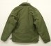 画像3: 60'S アメリカ軍 US NAVY "A-2" デッキジャケット MEDIUM (VINTAGE) (3)