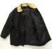 画像2: 90'S FAY ライナー付き ファイヤーマンコート BLACK (VINTAGE) (2)