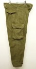 画像2: 50'S フランス軍 M47 フィールドパンツ 前期型 KHAKI サイズ33 (VINTAGE) (2)