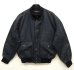 画像1: 80'S BROOKS BROTHERS 裏地ウール A-1 フライトジャケット NAVY (VINTAGE) (1)