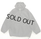 90'S J.CREW 旧タグ 裏地キルティング アノラックパーカー BLACK (VINTAGE)