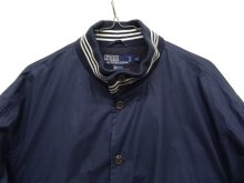 他の写真1: 90'S RALPH LAUREN ライン入りリブ ドリズラージャケット NAVY (VINTAGE)