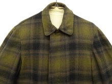 他の写真1: 70'S PENDLETON ウール/コットン リバーシブル コート TALONジップ オンブレチェック/ベージュ (VINTAGE)