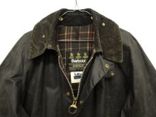 他の写真1: 80'S BARBOUR 3クレスト 旧タグ "BURGHLEY" オイルドコート NAVY イングランド製 (VINTAGE)