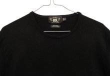 他の写真1: RRL クルーネック カシミア混 ウールニット BLACK (USED)