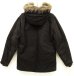 画像3: 80'S CARHARTT フード付き 裏地キルティング ダックジャケット BLACK USA製 (VINTAGE) (3)