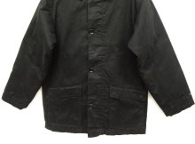 他の写真3: 90'S RALPH LAUREN 中綿入り ハーフコート riri製ダブルジップ BLACK (VINTAGE)