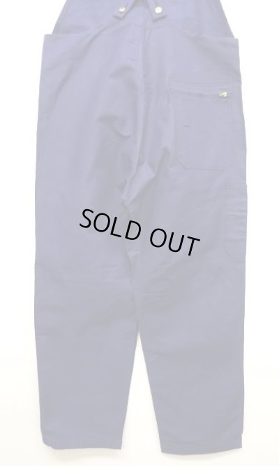 画像7: 60'S KONECO フレンチワーク コットンツイル オーバーオール BLUE フランス製 (DEADSTOCK)