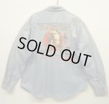 00'S RALPH LAUREN "WILD WEST SHOW" バックプリント シャンブレーシャツ (VINTAGE)