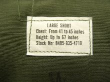 他の写真2: 60'S アメリカ軍 US ARMY "JUNGLE FATIGUE 4th" リップストップ ファティーグジャケット L-SHORT (DEADSTOCK)