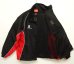 画像2: イギリス軍 裏地付き トレーニングジャケット BLACK/RED (VINTAGE) (2)