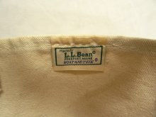 他の写真1: 80'S LL Bean 2色タグ キャンバス トートバッグ ネイビー/オフホワイト USA製 (VINTAGE)
