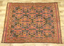 他の写真3: オールド ウール トライバルラグ 171cm x 130cm (ANTIQUE)