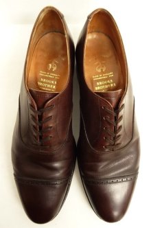 他の写真1: 90'S BROOKS BROTHERS "BROOKS ENGLISH" パンチドキャップトゥシューズ イングランド製 (VINTAGE)