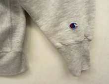 他の写真3: 90'S CHAMPION "STEUBEN AUTHENTIC CLUB" 刺繍タグ リバースウィーブ パーカー グレー USA製 (VINTAGE)