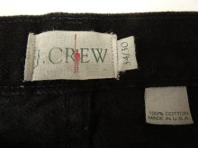 他の写真2: 90'S J.CREW 旧タグ テーパードデニム ブラック USA製 W34L30 (VINTAGE)