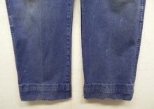 他の写真2: 60'S LE LABOUREUR フレンチワーク ツイル ワークパンツ BLUE (VINTAGE)