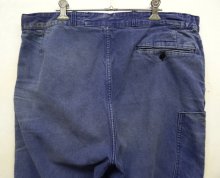 他の写真3: 60'S LE LABOUREUR フレンチワーク ツイル ワークパンツ BLUE (VINTAGE)