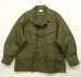 画像1: 60'S アメリカ軍 US ARMY "JUNGLE FATIGUE 4th" リップストップ ファティーグジャケット L-SHORT (DEADSTOCK) (1)