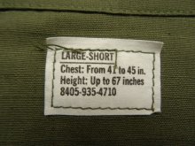 他の写真2: 60'S アメリカ軍 US ARMY "JUNGLE FATIGUE 4th" リップストップ ファティーグジャケット L-SHORT (DEADSTOCK)