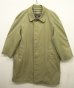 画像1: 80'S BURBERRYS "COTTON100%" バルマカーンコート BEIGE イングランド製 (VINTAGE) (1)