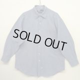 90'S RALPH LAUREN "THE BIG DRESS SHIRT" シャンブレーシャツ ブルー (VINTAGE)