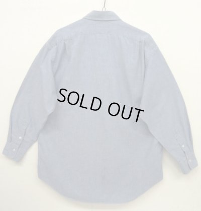 画像2: 90'S RALPH LAUREN "THE BIG DRESS SHIRT" シャンブレーシャツ ブルー (VINTAGE)