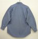 画像2: 90'S RALPH LAUREN "THE BIG DRESS SHIRT" シャンブレーシャツ ブルー (VINTAGE) (2)