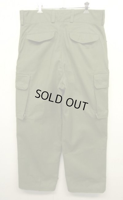 画像3: 50'S フランス軍 M47 フィールドパンツ 前期型 OLIVE サイズ23 (DEADSTOCK)