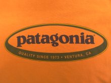 他の写真3: 90'S PATAGONIA 黒タグ オーバルロゴ 長袖 Tシャツ マンゴー USA製 (VINTAGE)