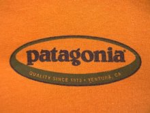他の写真2: 90'S PATAGONIA 黒タグ オーバルロゴ 長袖 Tシャツ マンゴー USA製 (VINTAGE)