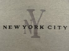 他の写真3: NEW YORK CITY ロゴ刺繍 スーベニア 半袖 Tシャツ グレー (VINTAGE)