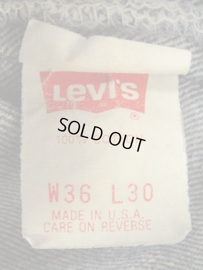 画像2: 90'S LEVIS 501 デニム USA製 W36L30 (VINTAGE)