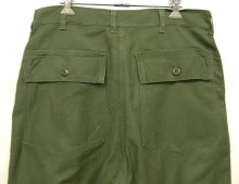 他の写真3: 60'S アメリカ軍 US ARMY "OG107" コットンサテン ベイカーパンツ W34L31 (VINTAGE)