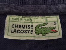 他の写真1: 80'S CHEMISE LACOSTE ポロシャツ ネイビー フランス製 (VINTAGE)