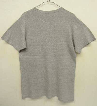 画像2: 80'S CHAMPION トリコタグ 88/12 Tシャツ ロゴプリント 杢グレー USA製 (VINTAGE)