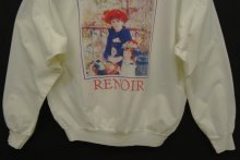 他の写真3: 80'S RENOIR "TWO SISTERS ON THE TERRACE" 長袖 Tシャツ USA製 (VINTAGE)