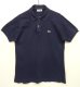 画像1: 80'S CHEMISE LACOSTE ポロシャツ ネイビー フランス製 (VINTAGE) (1)