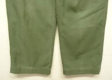 他の写真2: 60'S アメリカ軍 US ARMY "OG107" 初期モデル コットンサテン 平ボタン ベイカーパンツ (VINTAGE)