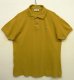 画像1: 80'S CHEMISE LACOSTE ポロシャツ マスタード フランス製 (VINTAGE) (1)