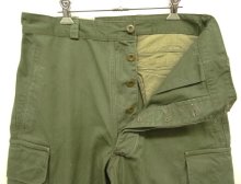 他の写真1: 50'S フランス軍 M47 HBT フィールドパンツ 後期型 OLIVE サイズ33 (VINTAGE)