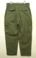 画像4: 50'S フランス軍 M47 HBT フィールドパンツ 後期型 OLIVE サイズ33 (VINTAGE) (4)