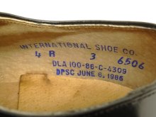 他の写真2: 80'S アメリカ軍 US NAVY "INTERNATIONAL SHOE CO製" ラバーソール サービスシューズ (DEADSTOCK)